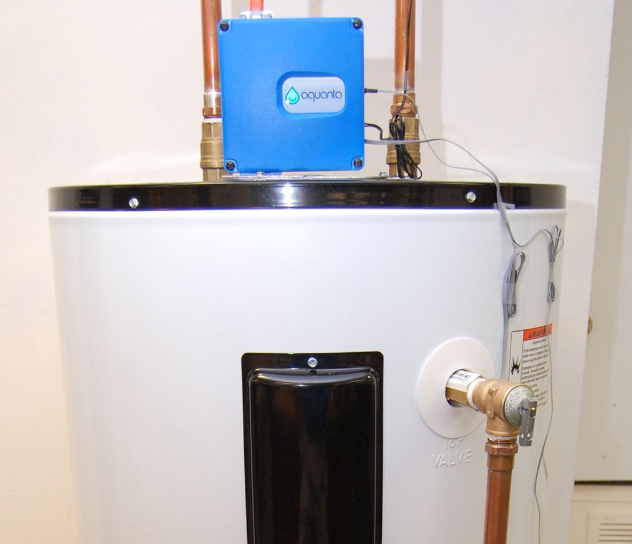 Water heater with Aquanta